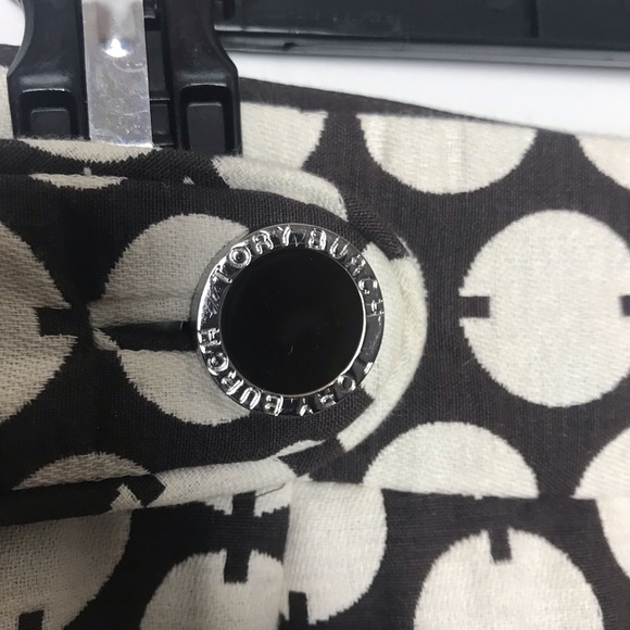 Tory Burch Brown & Cream Polka Dot Skirt. SZ2 - Picture 2 of 5